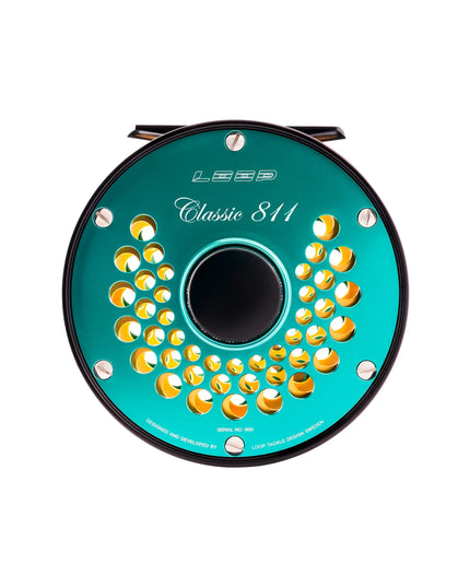 Loop Classic Ported Plate Fluehjul - Aurora Turquoise - Højre