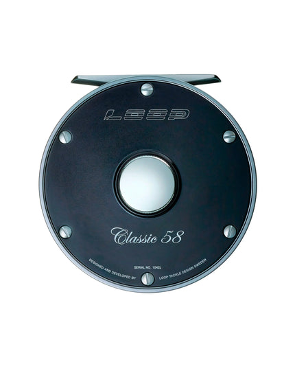 Loop Classic Solid Plate Fluehjul - Black - Venstre