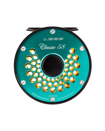 Loop Classic Ported Plate Fluehjul - Aurora Turquoise - Højre