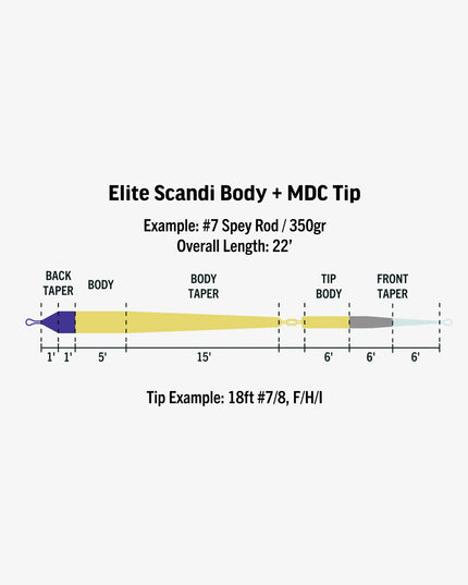 RIO ELITE SCANDI MDC-KIT LONG
