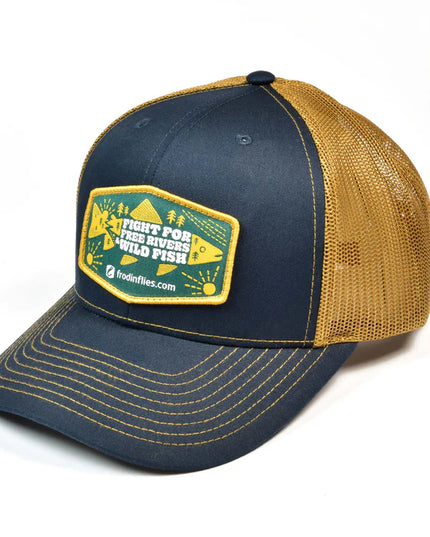 Frödin Flies - Free Rivers & Wild Fish Trucker Hat