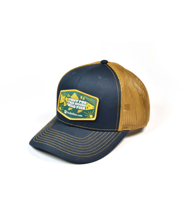 Frödin Flies - Free Rivers & Wild Fish Trucker Hat