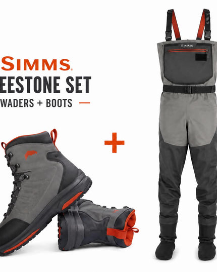 Simms Freestone Waders Sæt - Vibram