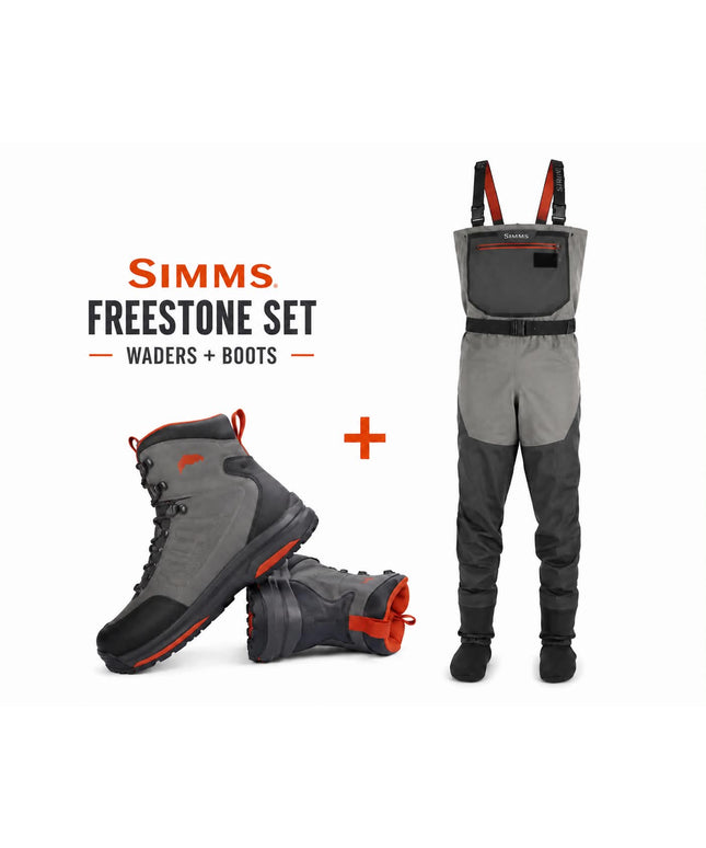 Simms Freestone Waders Sæt - Vibram