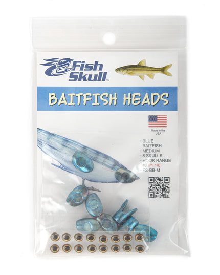 Fish-Skull Bait Heads - Small/Medium