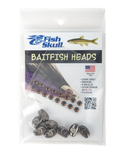 Fish-Skull Bait Heads - Small/Medium