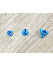 Small / Blue Metallic