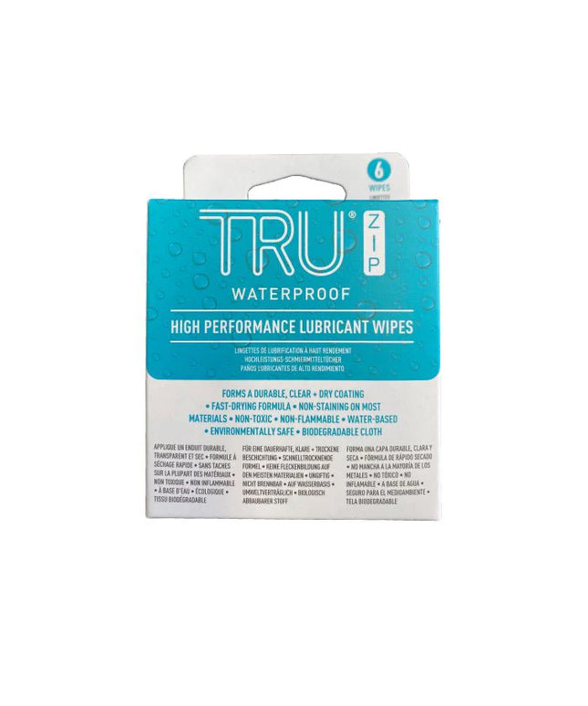 TruZip Lubricant Wipes - 6 styk