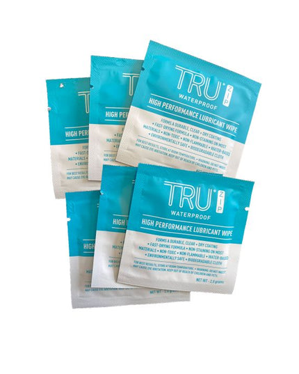 TruZip Lubricant Wipes - 6 styk