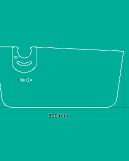 Take Go Flexible Basket - Stone Grey