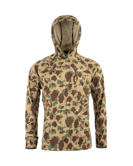 Loop Flyt UPF Dome Hoodie - Camofly Khaki