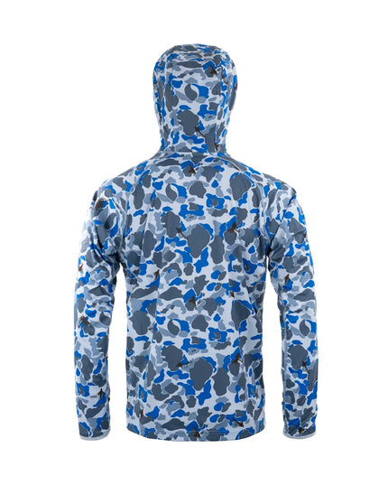 Loop Flyt UPF Dome Hoodie - Camofly Blue