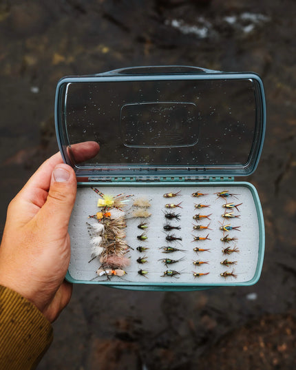 Fishpond Tacky Pescador Fly Box - Medium - Clear - Dynamic Foam