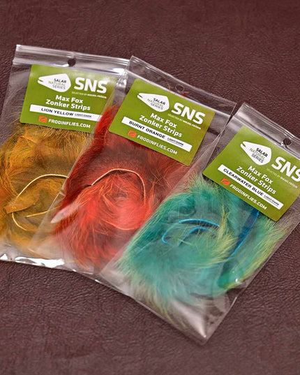 Frödin Flies - SNS Max Fox Zonker Strips