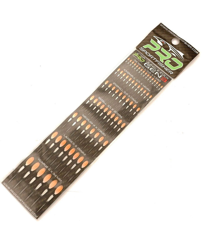 Pro Sportfisher Jungle Cock Substitutes - Starterpack