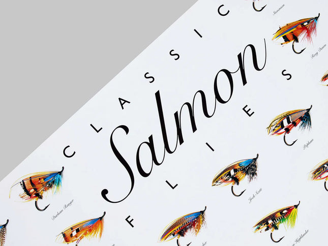 Frödin Flies - Classic Salmon Flies Plakat