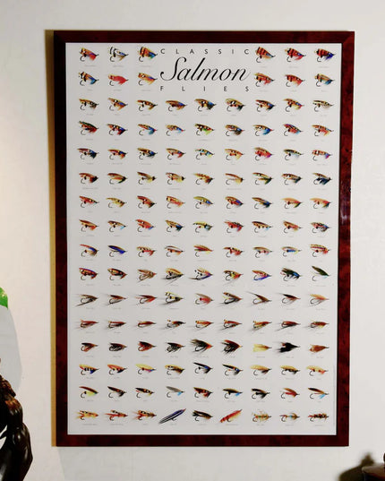 Frödin Flies - Classic Salmon Flies Plakat
