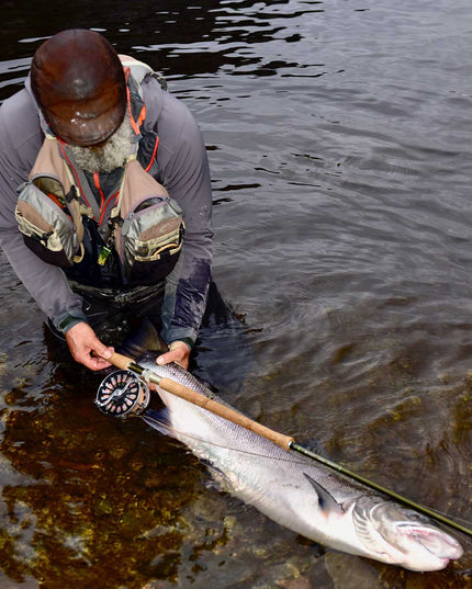 Frödin Flies - Wild Salmon’ C&R Measuring Sticker