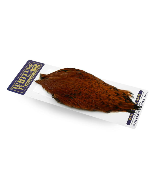 Whiting American Rooster Cape - Brown