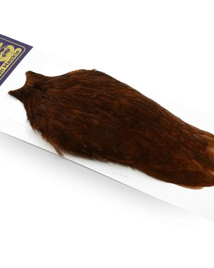 Whiting American Rooster Cape - White/Coachman Brown