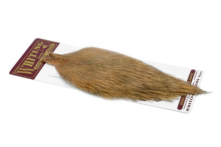 Whiting Coq de Leon Rooster Cape - Badger Dyed Salmon