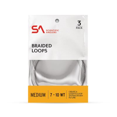 Scientific Anglers Braided Loops - 3 Pack Medium