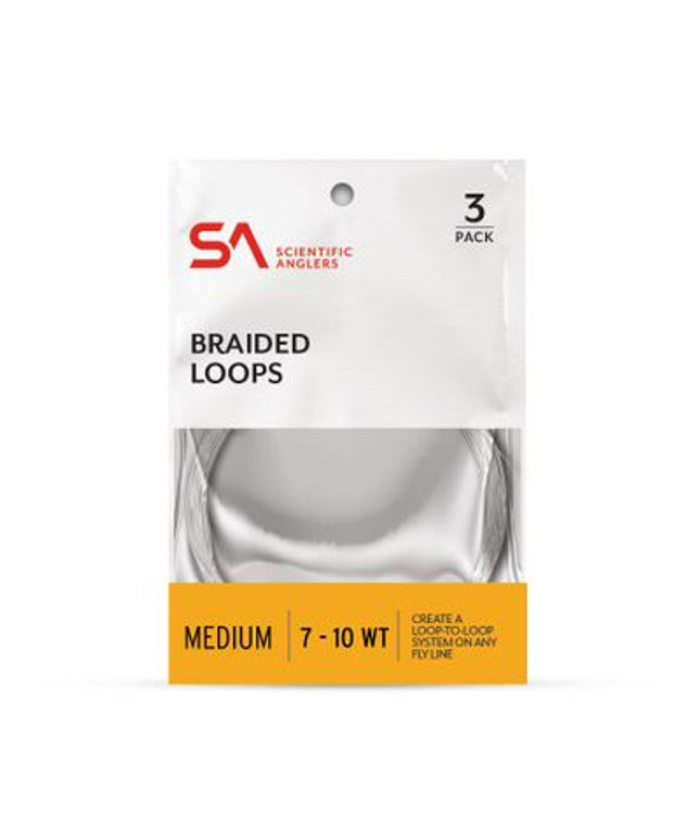 Scientific Anglers Braided Loops - 3 Pack Medium