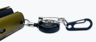 Smith Creek Rod Clip+ med Zinger (flere farver)
