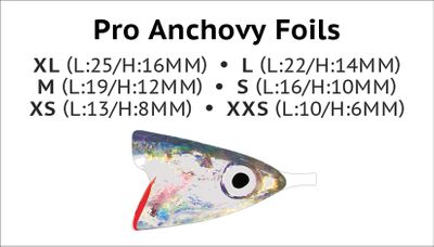 Pro Sportfisher Pro Anchovy Foils