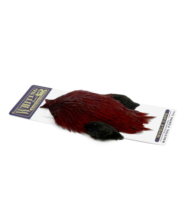 Whiting American Rooster Cape - Dyed Fiery Brown