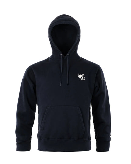 Loop Atlantic Salmon Graphic Hoodie - Black