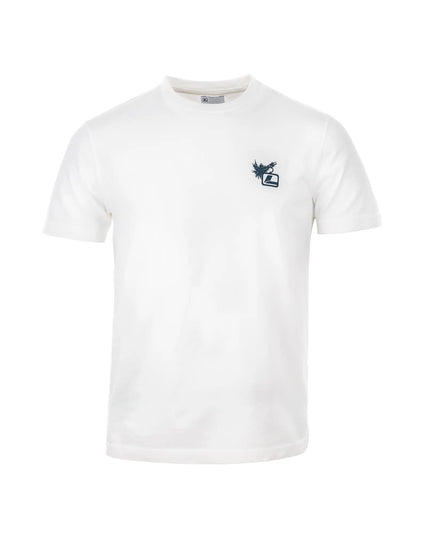 Loop Atlantic Salmon Graphic T-Shirt - Optic White