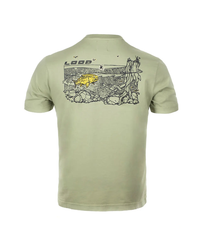 Loop Trout Graphic T-Shirt - Seagrass